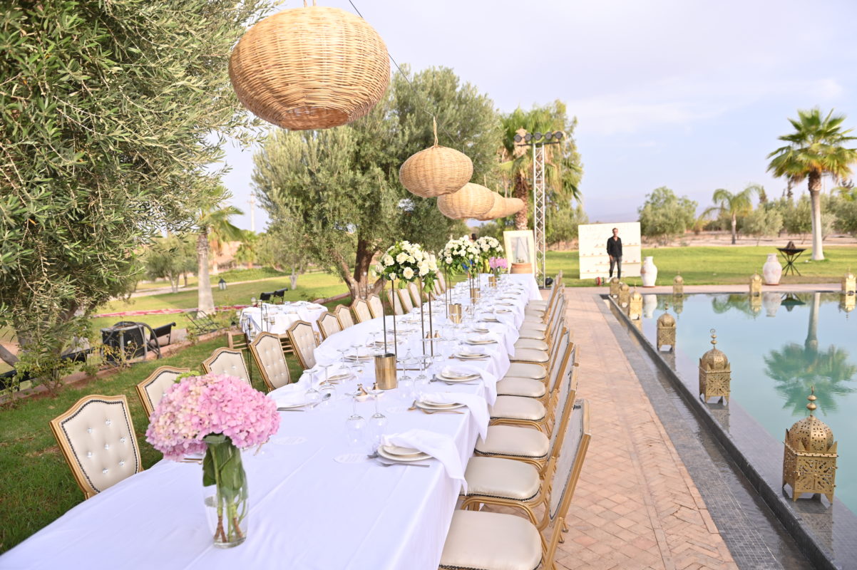 table longue Domaine Hayati