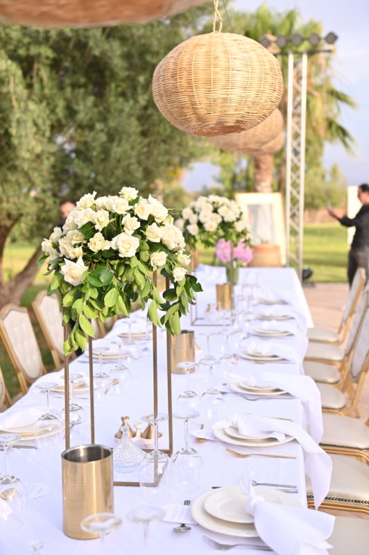 table longue Domaine Hayati